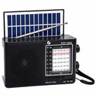 KTF-1645 Portable Bluetooth Radio Speaker | Solar Energy Powered Rechargeable