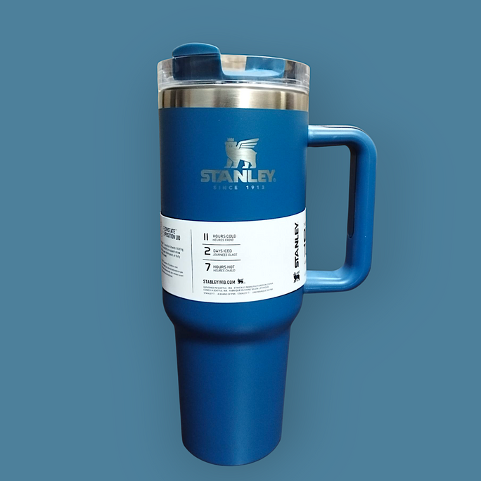 Drinkware 40oz Mug Tumbler FlowState Stanley Quencher 1200ML Stanley Cup Stainless Steel Vacuum Insulated Tumbler Ice Coffee Cup - Tumbler mugs Stanley The Quencher H2.O FlowState 40oz Tumbler