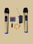LT-125 2x Universal Wireless Microphone Professional Handheld Mic System +
