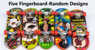 01 Pcs Alloy Finger Skateboard Fingerboard with Pressure Relief and Venting Function Fingertip Skateboard Toy