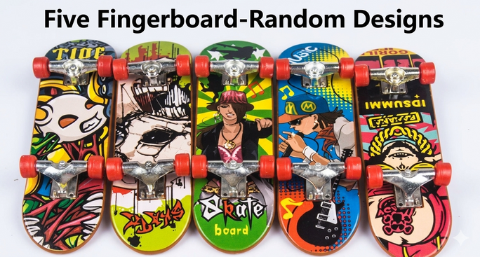 01 Pcs Alloy Finger Skateboard Fingerboard with Pressure Relief and Venting Function Fingertip Skateboard Toy