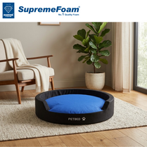 Diamond Supreme Foam Round Pet Bed | Diamond Foam Official Store
