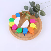 Highlighters Flower n Star Fish Multicolor Creative Highlighter Pen Kawaii Markers Drawing School Art Supplies Japanese Stationery
