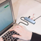 USB 3.0 Hub 4 Port High Speed USB Splitter Expander Adapter | Multi Port