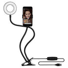 2in1 stand Professional Live Stream Phone Mobile Holder with Ring Light stand