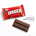 1 Bar Chocolate Bar Shape Shared Package Cute Eraser for School and Office used Stationary