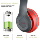 P47 Wireless Gaming Headphones Bluetooth Headset Foldable Headband With Calling