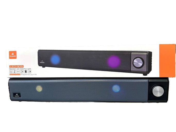 Kisonli LED-909 LED-805 LED-906 LED-913 Desktop Wireless Speaker Bluetooth