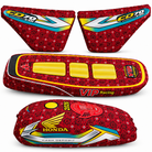 Motor bike 70cc Custom Kit, Seat Cover, Tank Cover and Side Cover 4 pcs Kit