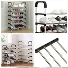5 Layer Stainless Steel Shoe Rack