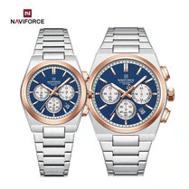 Naviforce NF8048 Bond Chrono For Couples with Official Warranty