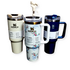 Drinkware 40oz Mug Tumbler FlowState Stanley Quencher 1200ML Stanley Cup Stainless Steel Vacuum Insulated Tumbler Ice Coffee Cup - Tumbler mugs Stanley The Quencher H2.O FlowState 40oz Tumbler