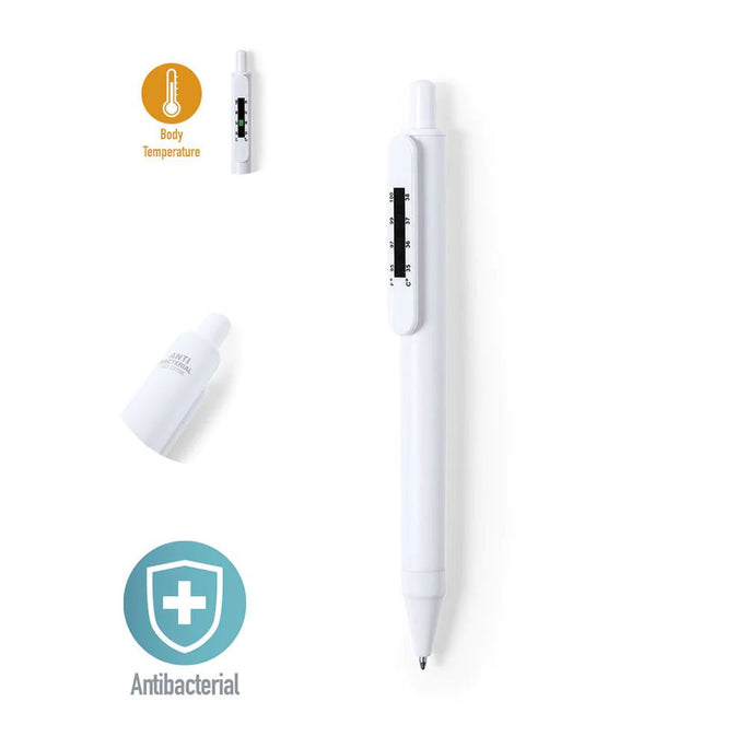 01 Pc of 2 in 1 pen with Thermometer Anti Bacterial - Check Your Body Temperature
