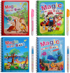 Magic Water Book Painting Drawing Coloring Board Book Doodle & Magic Water Pen