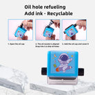 Kids Roller Digital Teaching Stamp for Students' Addition Subtraction Multiplication Division Math Training Teaching Stationery