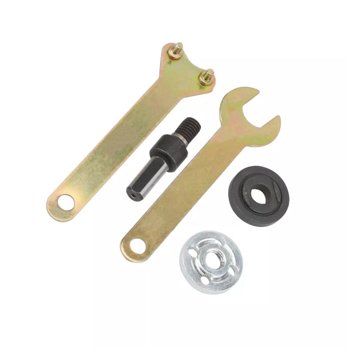 05 Pcs/Set of 10mm Electric Drill into Angle Grinder Connecting Rod for Cutting Disc Polishing Wheel Adapter Drill to Grinder converter tool spindle