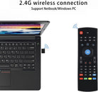 MX3 Smart TV Voice Air Mouse 2.4G Wireless Keyboard with Mouse Function for