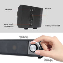 Kisonli LED-909 LED-805 LED-906 LED-913 Desktop Wireless Speaker Bluetooth