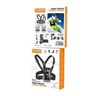 PLOKAMA CX10 Action Camera & Phone Chest Mount | 360° Adjustable Harness for