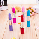 01 Pc Lipstick Gel Pen Girls Creative and Attracive Colorful Cute Stationary Pen Office Pen ball point Pen Pack of 01 Pcs