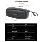 Kisonli S9 Wireless Bluetooth Speaker | Portable Sound Box Supports USB TF Card