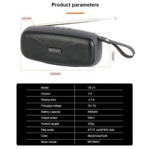 Kisonli S9 Wireless Bluetooth Speaker | Portable Sound Box Supports USB TF Card