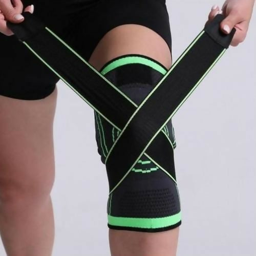 Strap Knee Compression Support Strap – Compression Brace for Pain Relief & Sports Protection