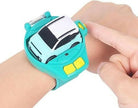 Mini Watch Car Toy for Kids Rechargeable Wrist Remote Control Racing Car Watch