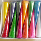Multicolor Ceramic Cones for Lippan Art & Crafts