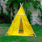 Yellow Teepee Tent