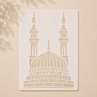 Casvena Harmony Mosque Stencil for Wall, Canvas and Wood Painting