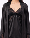 Sajiero Gown Set - Zera - Black