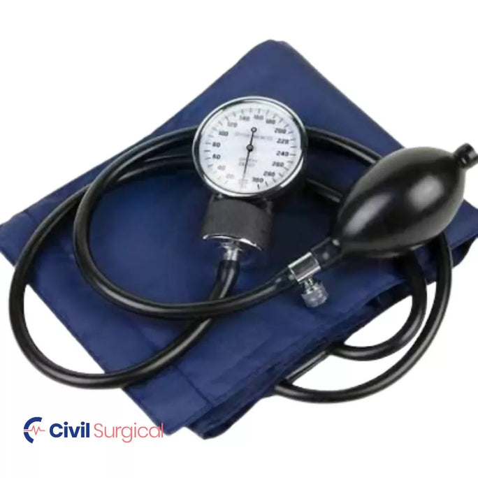 Medisign Aneroid Sphygmomanometer (Model: MC-2002) – Professional Manual Upper Arm Blood Pressure Monitor & BP Operator