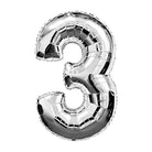Number 3 Foil Balloon 40" Inches