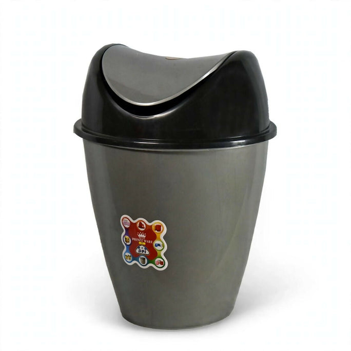 Prince Ware Dustbin Royal Large with Swing Lid - 18 Liters (Pack of 2)