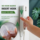 2 pc Transparent male female Wall Hook