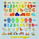 Science Logic board Teaching Logarithm Preschool Learning Wooden Challenge Board - 3+