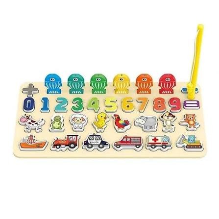 Science Logic board Teaching Logarithm Preschool Learning Wooden Challenge Board - 3+