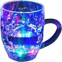 FLASHING CUP LED WATER SENSOR LIGHT UP CUP WITH HANDLE