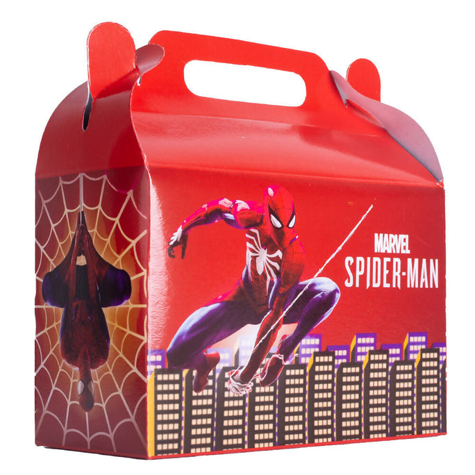 Red Spiderman-Themed Goodie Box