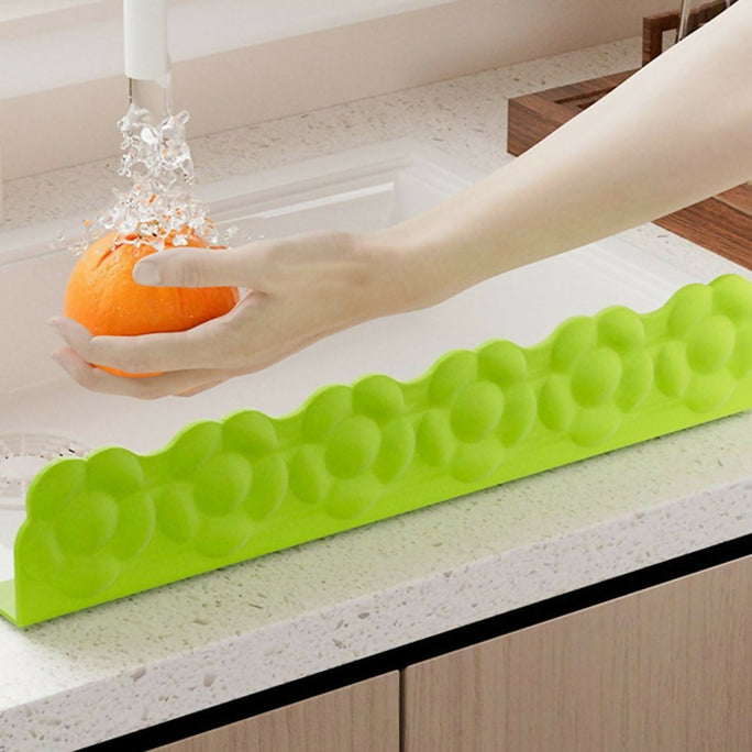 Flower Shape Silicone Sink Baffle Guard Anti Splashing Water Baffle Water Retaining Board