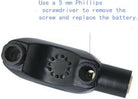 Universal Security Alarm Lock System Waterproof Black Anti Theft Siren 110Dba Alarm Anti Padlock Thickened Shackle Padlock with 3 Keys 1Pcs Polished Finish