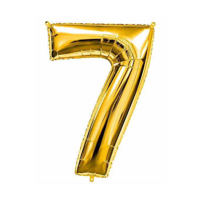 Number 7 Foil Balloon 40" Inches