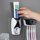 Toothpaste Dispenser Holder For Toothbrush New Automatic Auto Toothpaste Dispenser Bathroom Accessories Mounted Toothpaste Squeezer For Bathroom