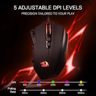 Redragon M921 Azzinoth RGB MMO Gaming Mouse