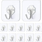 Self Adhesive Clothes Hanging Hook Pack Of 10