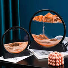 3D Moving Sand Art Desk Lamp Flowing Sand Painting Night Light