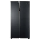 Haier HRF-622 IBG Side-by-Side Glass Door Inverter Refrigerator 22 Cubic Feet With Official Warranty