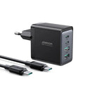 Joyroom TC-G02 GaN Ultra 67W 2C2A Fast Charger with 100W USB-C to USB-C Cable (1.2M)
