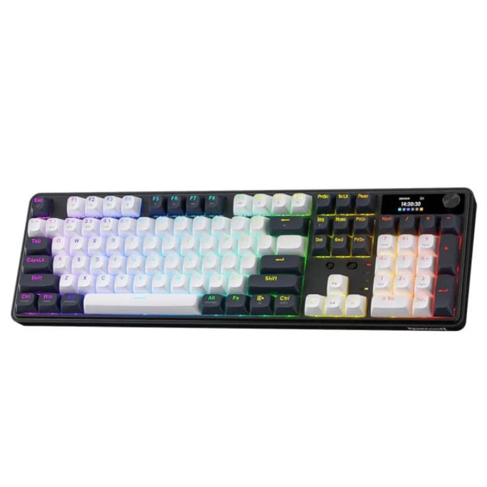 Redragon K761WB RGB Wyvern Pro With LCD Screen & Knob
